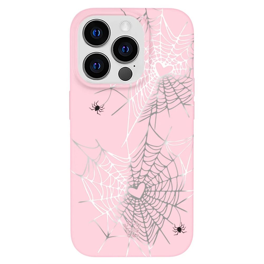 Velvet Caviar Widows Web Chrome iPhone 13 Pro Case